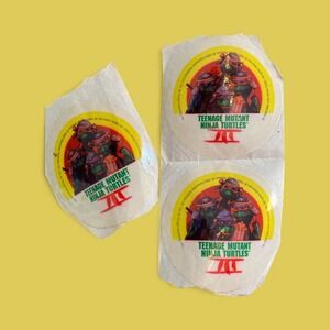1993 Teenage Mutant Ninja Turtles Movie stickers
